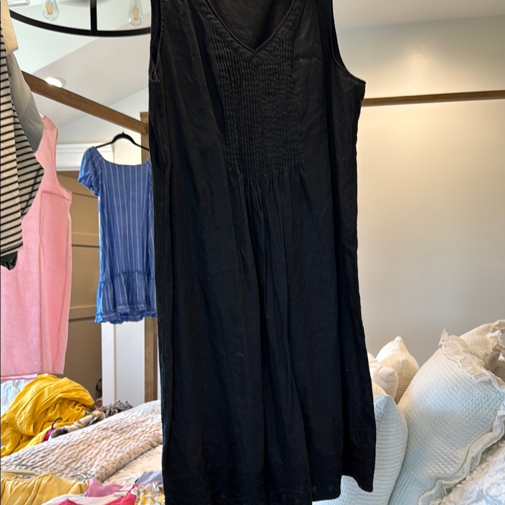 J. Jill Black Midi Dress
